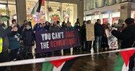 Glasgow protest demands 'media silence end' on Palestine hunger strike