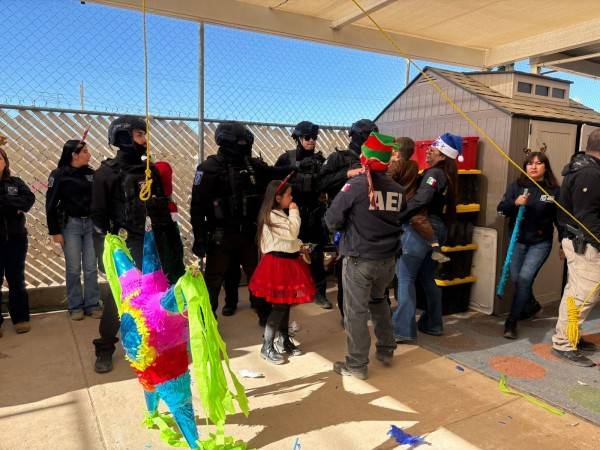 Realizan posada a niñas y niños del Centro educativo Joshua