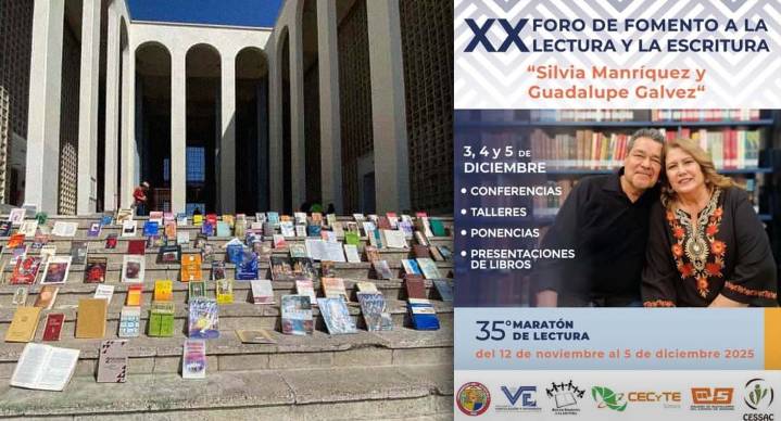XX Foro de Fomento a la Lectura celebra a Sylvia Manríquez y Guadalupe Gálvez en Hermosillo