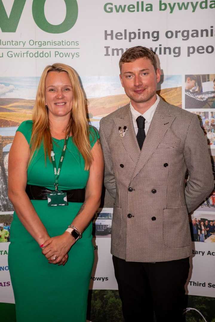 Powys Association of Voluntary Organisations distributes record