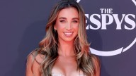 SI Swim star flaunts bikini body dancing in hips-baring cut-out gown after announcing sportscaster role