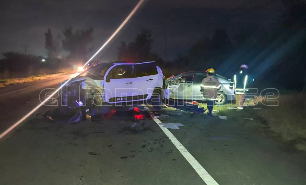 Tres vehículos protagonizaron un choque en cadena en la ruta 38 cerca de la ciudad de Monteros