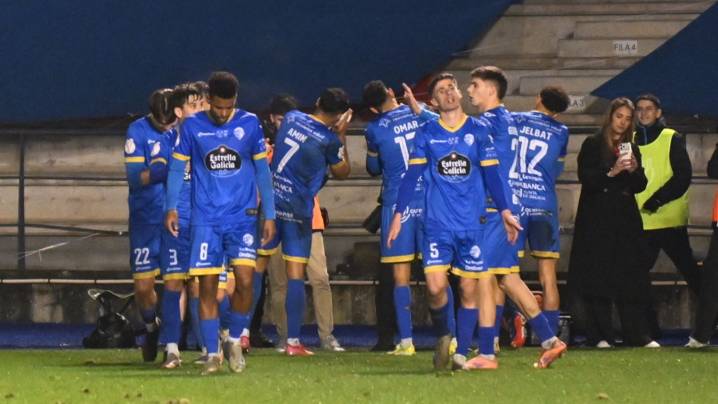 El Ourense CF se carga a otro equipo de Primera División en la Copa del Rey y elimina al Girona