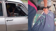 Lo atraparon tras romper el vidrio de un auto y robar en Chimbas