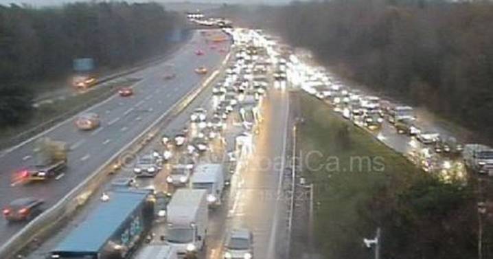 Live M6 updates as crash sparks queues
