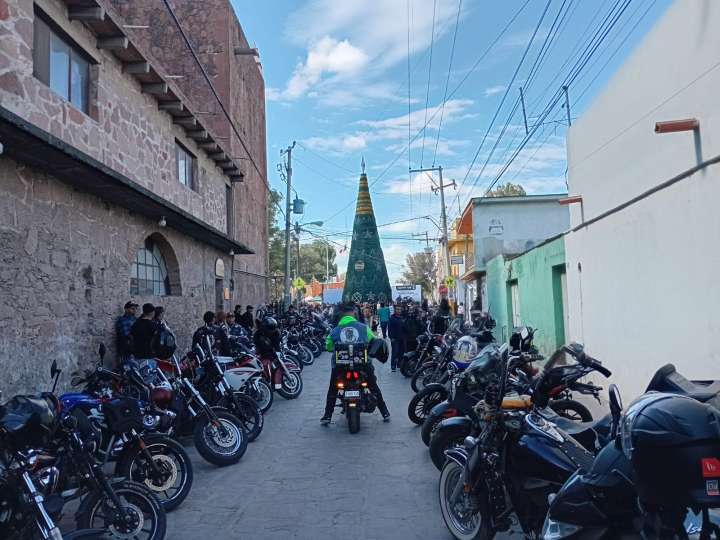 Villa de Pozos se convirtio en el epicentro del motociclismo