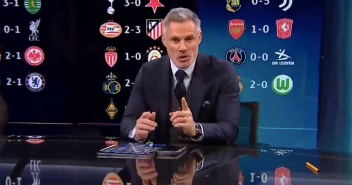 Jamie Carragher apologises to Mohamed Salah in live TV message to Liverpool star