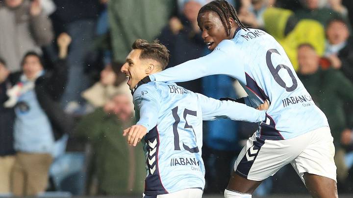 La explicación de la celebraión de Bryan Zaragoza con Giráldez tras marcar: «Me dijo que iba a ser el día»