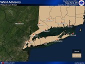 N.Y. weather: Wind advisory in effect for Staten Island, rest of NYC
