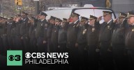 Philadelphia police escort body of Officer Andy Chan to headquarters
