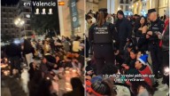 Celebración del Día de Velitas por colombianos en Valencia, España, generó polémica: fueron interrumpidos por la policía