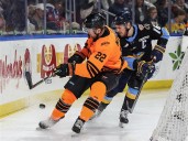 Dickinson’s OT winner lifts Walleye to victory over Komets