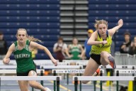 Section III girls indoor track event leaders (through Dec. 10)