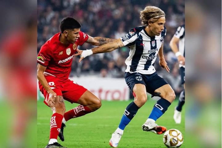 Monterrey derrota a Toluca en la ida de la semifinal de la Liga MX