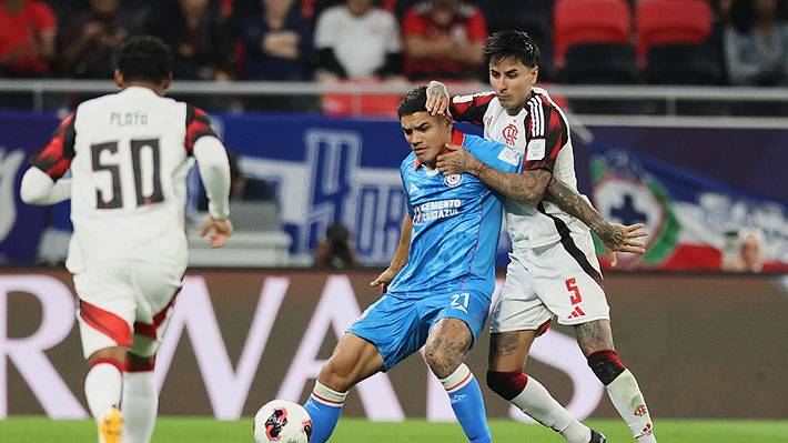 Mira los goles con que el Flamengo con Pulgar avanzó a semifinales de la Copa Intercontinental Derrotó al Cruz Azul.