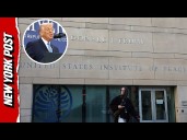 Hear Trump's Reaction to His Name Being Added to the Institute of Peace Building