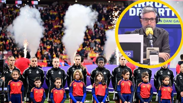 "Es absolutamente vergonzoso": Dani Garrido critica la pitada al himno alemán en la vuelta de la final de la Nations League