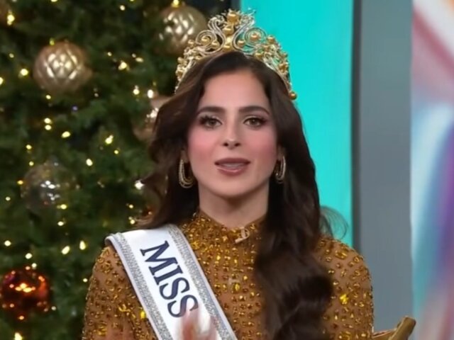 Fátima Bosch abandona entrevista en vivo tras preguntas sobre polémicas que rodean su coronación como Miss Universo 2025