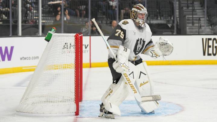 Sources: Golden Knights' Carter Hart to debut vs. Blackhawks