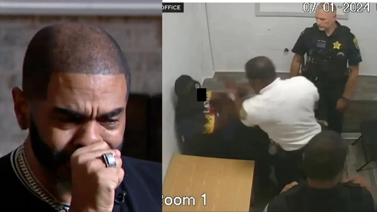 ‘Don’t Cry Now’: Police Chief Who Resigned After Beating Up Man in Precinct Breaks Down In Emotional Bid for Sympathy After Video Footage Goes Public