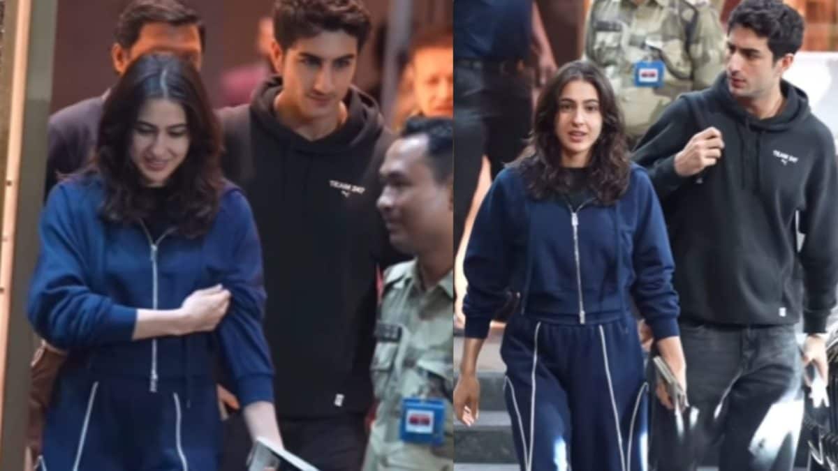 Back From Vietnam Wedding, Sara Ali Khan Waves At Paparazzi, Ibrahim Chooses Quiet Exit