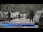 Chicago-area snowfall creates hazardous driving conditions, causes delays at O'Hare