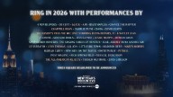 Tucker Wetmore, Russell Dickerson, Jordan Davis to ring in 2026 on NYRE﻿ 2026