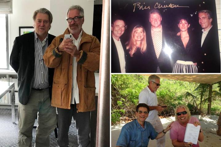 Woody Allen, Andrew Mountbatten-Windsor, Bill Gates, Clinton,Trump featured in Jeffrey Epstein photos