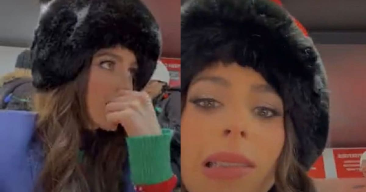 Prohíben a Fátima Bosch grabarse mientras come hamburguesa y el momento quedó grabado, esta fue su reacción
