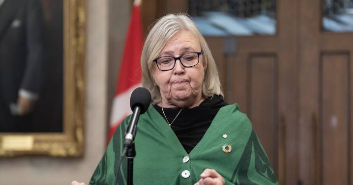 Canada budget: Elizabeth May says voting yes was 'mistake'