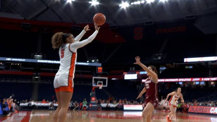 Syracuse women cruise to blowout win over Colgate