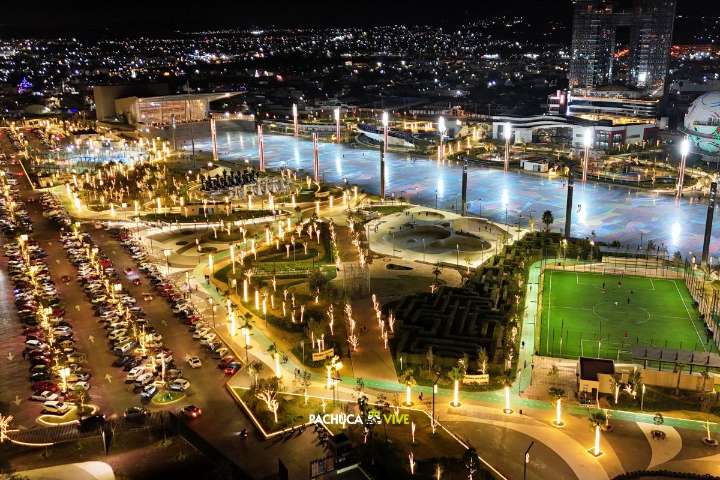 La 'Navidad Solidaria' llega al Parque Cultural Hidalguense con eventos y villa iluminada; este es el programa