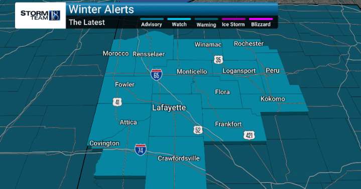 Winter Advisory Continues With Snow, Bitter Cold Expected