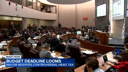 Chicago City Council meets as budget deadline looms and Mayor Brandon Johnson changes head tax proposal