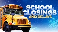 Is your child's school on delay, having remote classes, or closed? Here's the list
