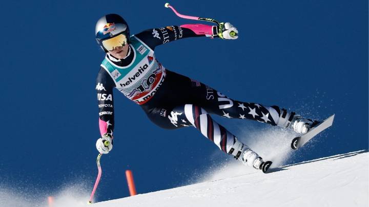 Vonn fourth as New Zealand’s Robinson wins super-G World Cup at St. Moritz