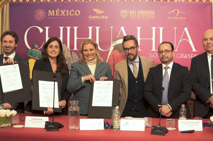 Promueve Maru en Italia turismo e inversiones para Chihuahua
