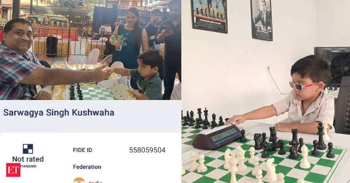 Nursery kid from MP becomes chess ranker at just 3