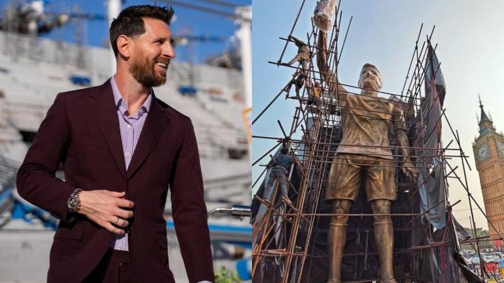 India recibe a Messi con una estatua gigante y una agenda histórica: así será su visita al país