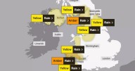 Met Office amber weather warning sparks 100mm of rainfall alert