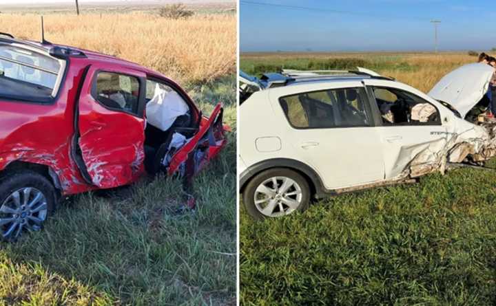 Fuerte choque en ruta entrerriana dejó dos mujeres hospitalizadas