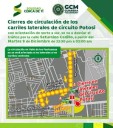 EN ORDEN, CIERRES VIALES NOCTURNOS POR TRABAJOS EN OBRA DE PUENTE VEHICULAR