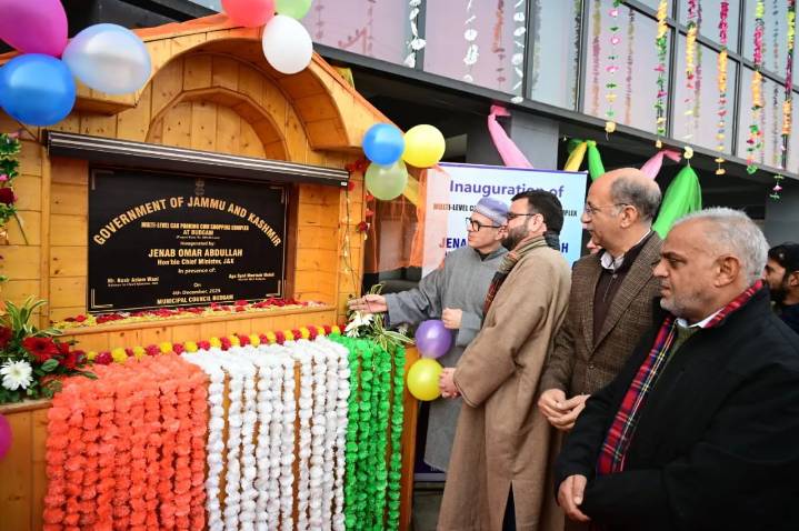 CM Omar Abdullah inaugurates, lays e-foundation stones for Rs 100 cr development projects in Budgam