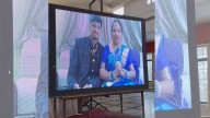 Video: IndiGo flight cancellation forces couple to attend reception virtually