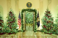 Melania Trump unveils 2025 White House Christmas decorations: Patriotic theme honors Gold Star families