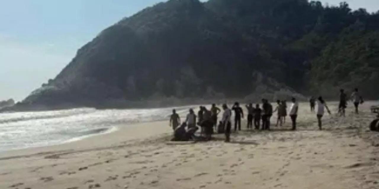 Tragedia en Cerro Hermoso: oleaje arrastra a menor y muere en Tututepec