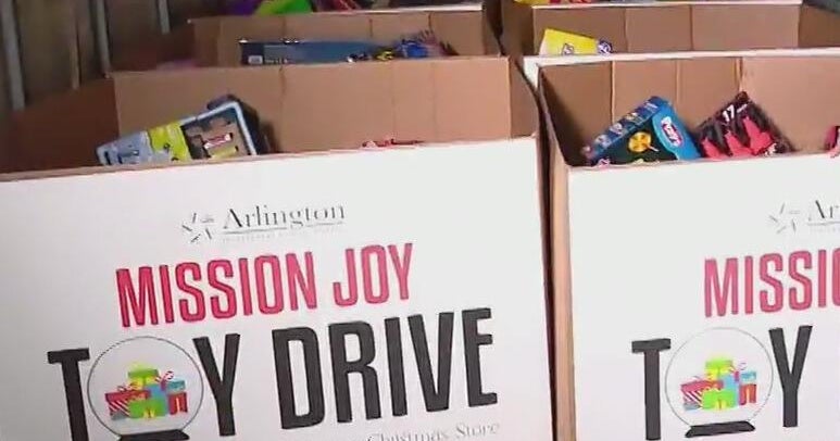 Arlington's Mission Joy Toy Drive fills empty shelves as community donates hundreds of gifts