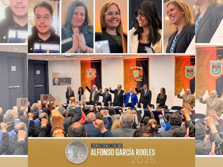 UNAM entrega el Reconocimiento Alfonso García Robles 2025 a defensores de derechos de personas migrantes