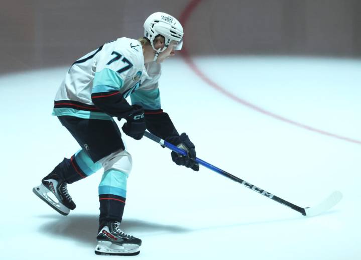 Kraken’s Berkly Catton Out Week