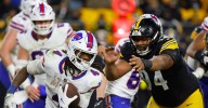 Buffalo Bills run over Pittsburgh Steelers in historic 26
